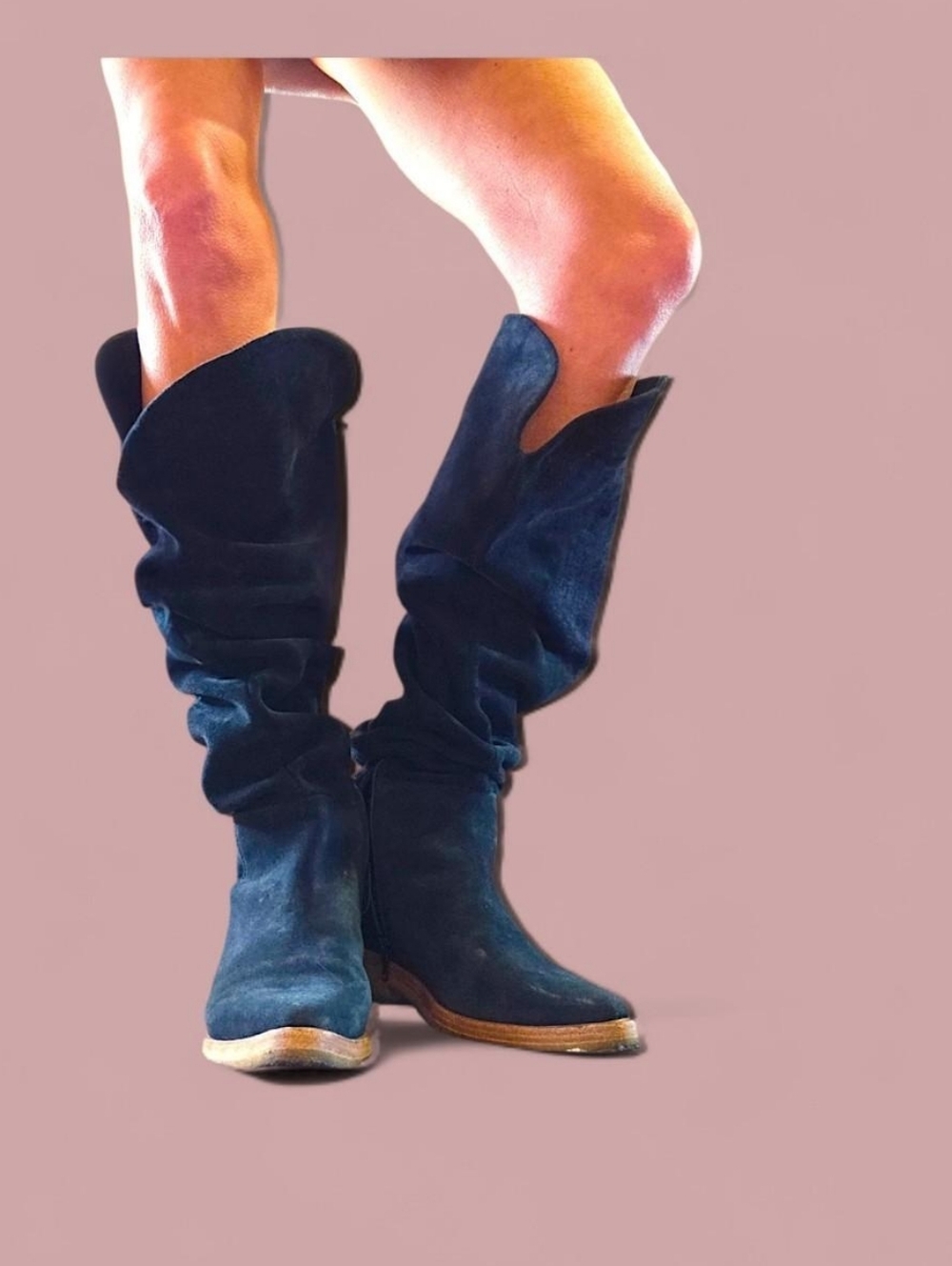 Free People Slouchy Suede Boots